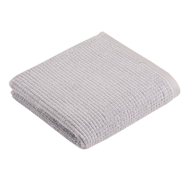 Hand Towel Vossen Natureline Light Grey (50 x 100 cm) (Set of 3)