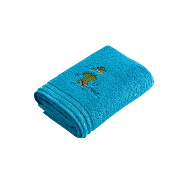Handdoek Vossen Kids Boy  Turquoise (set van 3) (30 x 50 cm)