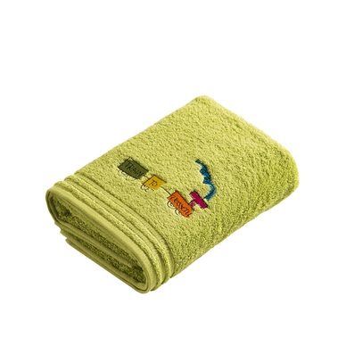 Hand Towel Vossen Kids Train Meadow Green (set of 3) (50 x 100 cm)