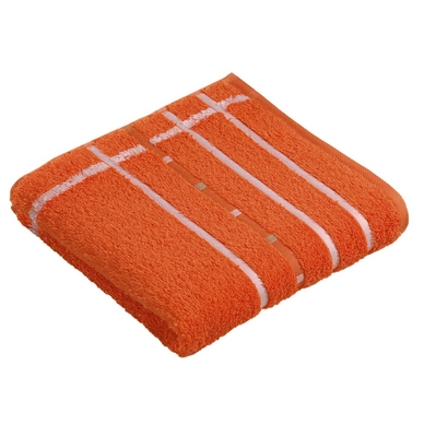 Hand Towel Vossen Quadrati Fiesta White (set of 3) (50 x 100 cm)
