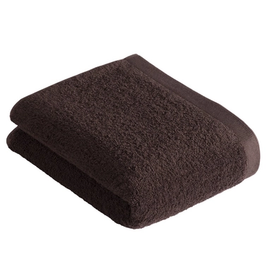 Douchelaken Vossen High Line  Peat Brown (set van 2) (67 x 140 cm)