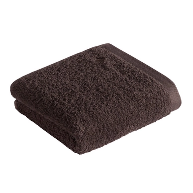 Hand Towels Vossen High Line Peat Brown (set of 3) (50 x 100 cm)