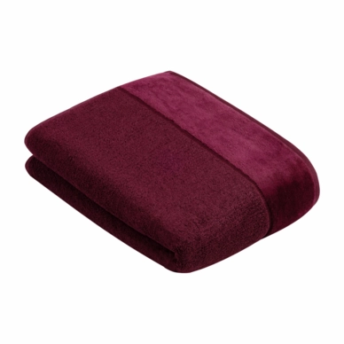 Serviette de Douche Vossen Pure Berry (67 x 140 cm) (Lot de 2)