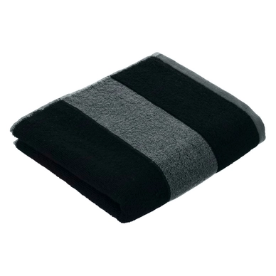 Serviette de Toilette Vossen Bolero Black (50 x 100 cm) (Lot de 3)