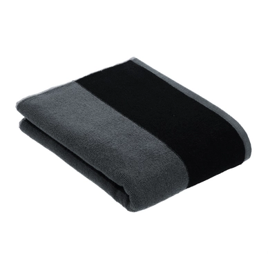 Serviette de Douche Vossen Bolero Black (67 x 140 cm) (Lot de 3)
