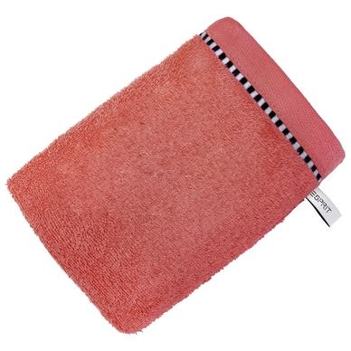 Washandje Esprit Box Solid Coral (Set van 6)