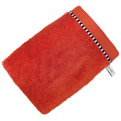 Washandje Esprit Box Solid Fire (Set van 6)