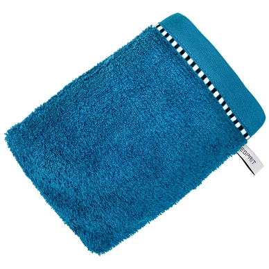 Washandje Esprit Box Solid Ocean Blue (Set van 6)