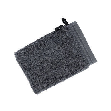 Washcloth Vossen Belief Graphite (16 x 22 cm) (Set of 6)