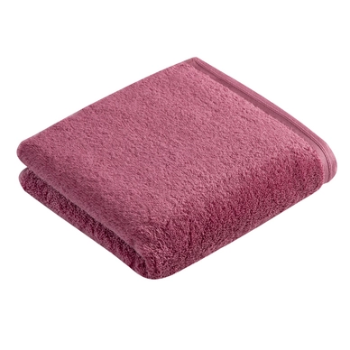 Hand Towel Vossen Vegan Life Blackberry (50 x 100 cm) (Set of 3)