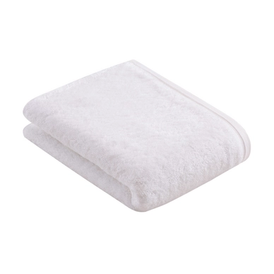 Bath Towel Vossen Vegan Life White (67 x 140 cm) (Set of 2)