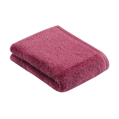 Bath Towel Vossen Vegan Life Blackberry (67 x 140 cm) (Set of 2)