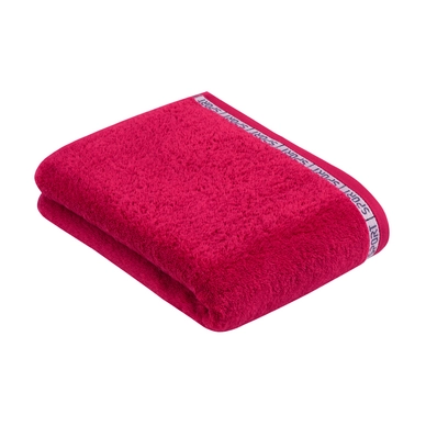 Duschtuch Vossen Rocky Kirschrot (2er Set)