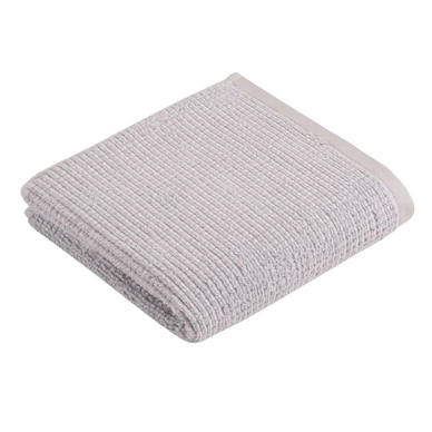 Hand Towel Vossen Natureline Light Grey (60 x 110 cm) (Set of 3)