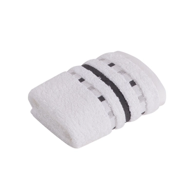 Face Towel Vossen Atletico White (Set of 6)