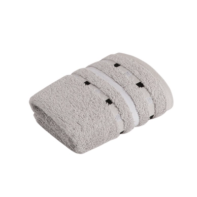 Petite Serviette Vossen Atletico Light Grey (Lot de 6)