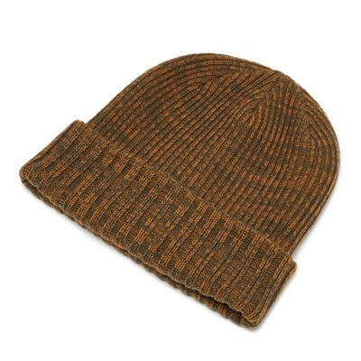 Muts Oakley Mens Beanie Melange Dark Brush Light Heather