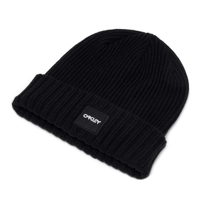 Muts Oakley Mens Beanie Ribbed Blackout