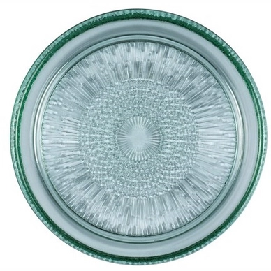 Bord Bitz Glastallerken Grøn 18 cm