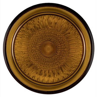 Plate Bitz Glastallerken Amber 18 cm
