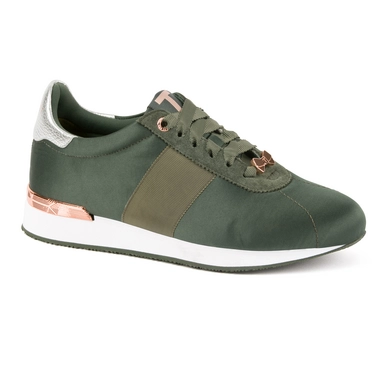 Baskets Ted Baker Emileis Dark Green Satin
