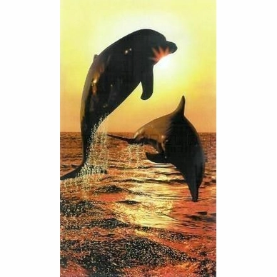 Strandtuch Delfinen Nacht XL