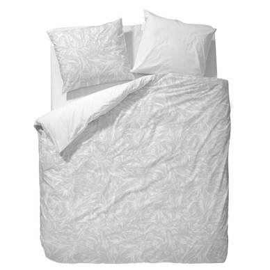 Taies d'oreiller Essenza Jaegers White Satin (50 x 75 cm)