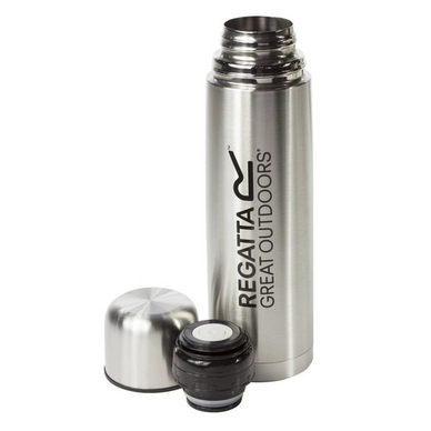 Thermos Regatta 1L Vacuum Flask Silver