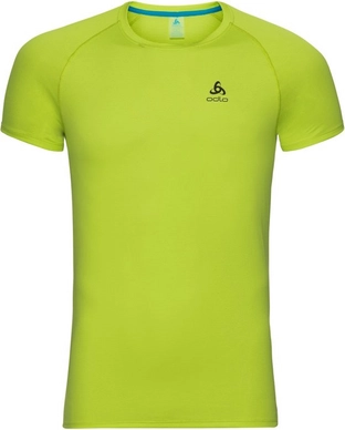 Ondershirt Odlo Men SUW Top Crew Neck S/S Active F-Dry Light Acid Lime