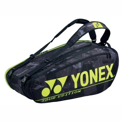 Tennistasche Yonex Pro Racket Bag 92029 Black Yellow