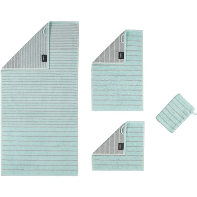 Gastendoek Cawö Casual Allover Mint (6-delig)