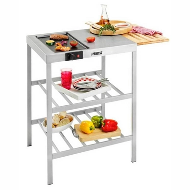 Buitengrill Princess 100463 Outdoor Kitchen Table Chef Grill