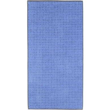 Handtuch Cawö Sense Coloured Allover Blue (3-teilig)