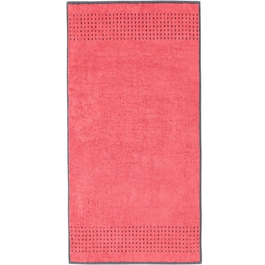 Bath Towel Cawö Sense Border Red (80 x 150 cm)
