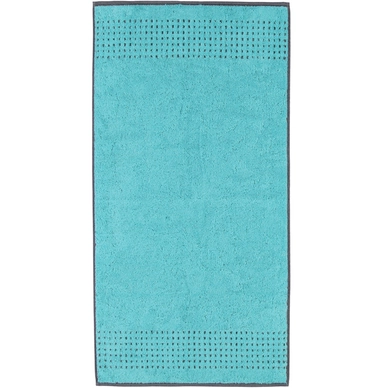 Handtuch Cawö Sense Coloured Borte Turquoise (3-teilig)