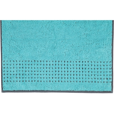 Gastendoek Cawö Sense Coloured Borte Turquoise (6-delig)