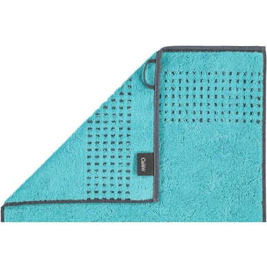 Gastendoek Cawö Sense Coloured Borte Turquoise (6-delig)