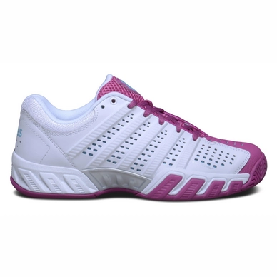 Tennis Shoes K Swiss Women Bigshot Light 2.5 White Very Berry Bachelor Button