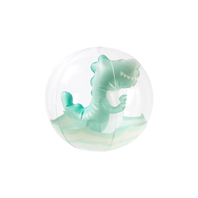 Ballon de Plage Sunnylife Inflatable Games Dino Green