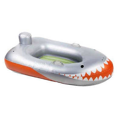 Lada Eigenlijk Klokje Opblaasbare Speedboot Sunnylife Pool Floats Shark | Badenstrand