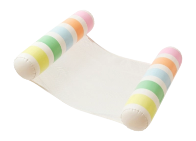 Pool-Hängematte Sunnylife Pool Side Hammock Float Pastel Gelato