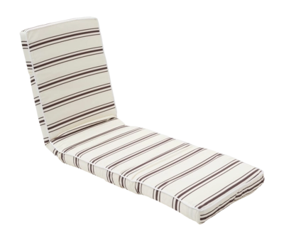 Strandliege Sunnylife The Lounger Chair Charcoal Stripe