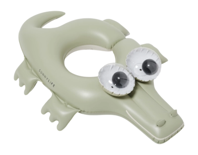 Schwimmring Sunnylife Cookie the Croc Kinder Khaki