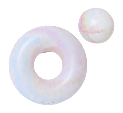 Zwemband en Strandbal Set Sunnylife Tie Dye Multi