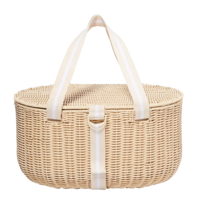 Panier de Pique-Nique Sunnylife  Large Picnic Basket Le Weekend Natural