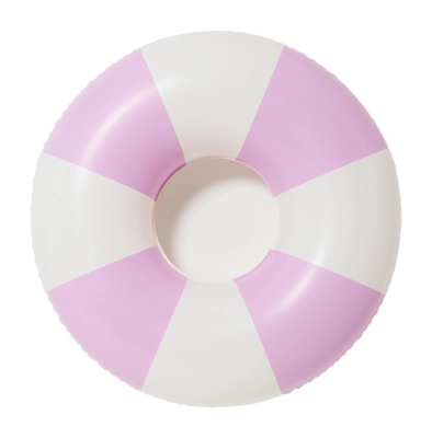 Bouée Sunnylife Bubblegum Pink Stripe
