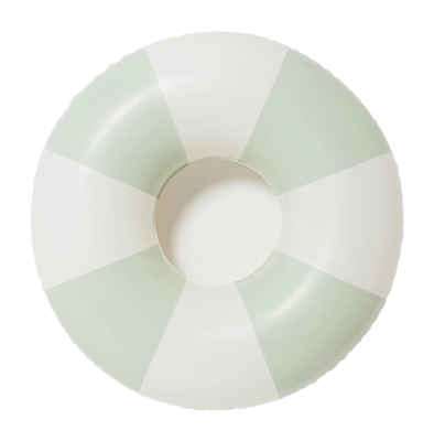 Bouée Sunnylife The Vacay Soft Olive Stripe