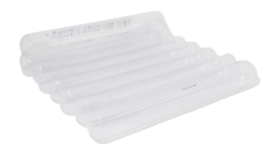 Luchtbed Sunnylife Luxe Twin Tube Lilo Le Weekend Clear