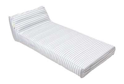 Luftmatratze Sunnylife Luxe Lie-On Lounger La Palma Sage Stripe