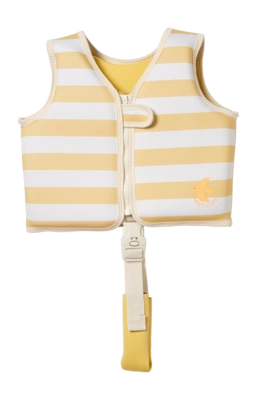 Kinder Zwemvest Sunnylife Kids Sid The Seagull Mustard Stripe (1-2 jaar)